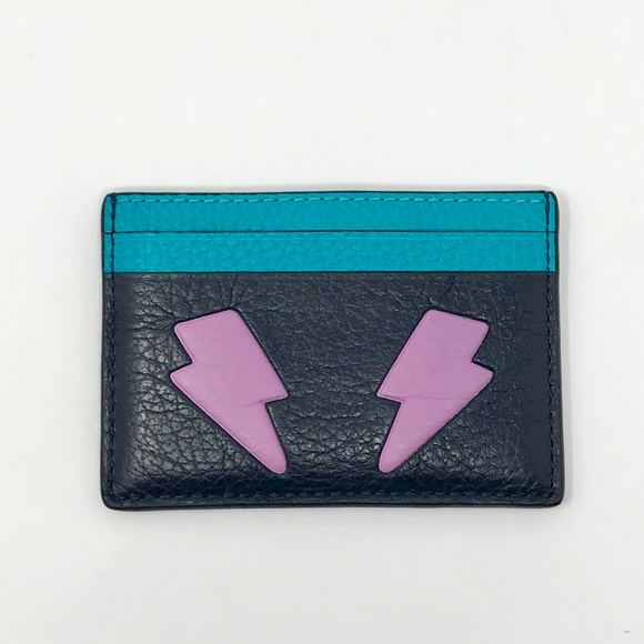 coach flat card case